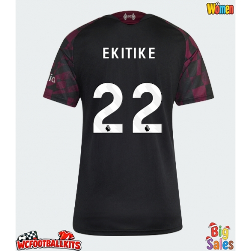 Liverpool Hugo Ekitike #22 Replica Third Stadium Shirt for Women 2026-27 Short Sleeve